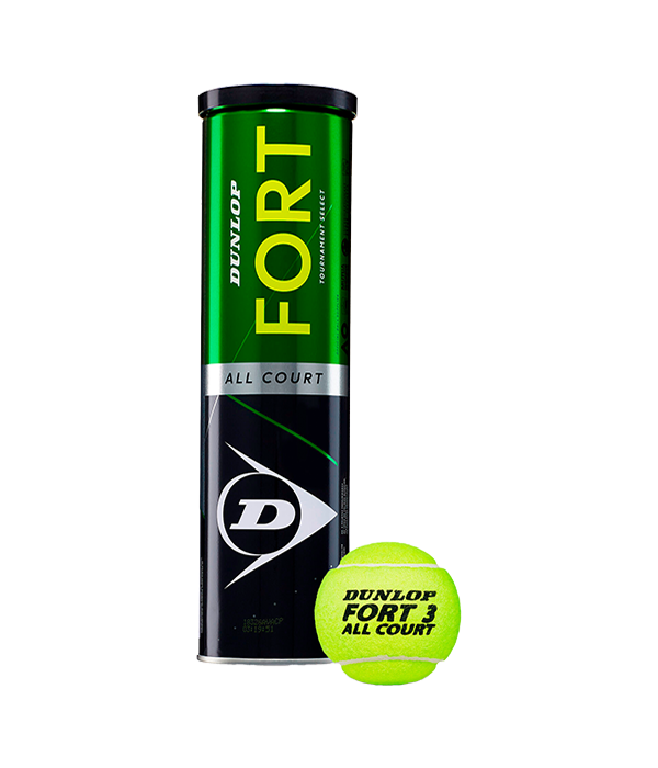 Bote de Pelotas Dunlop Fort All Court (x4)