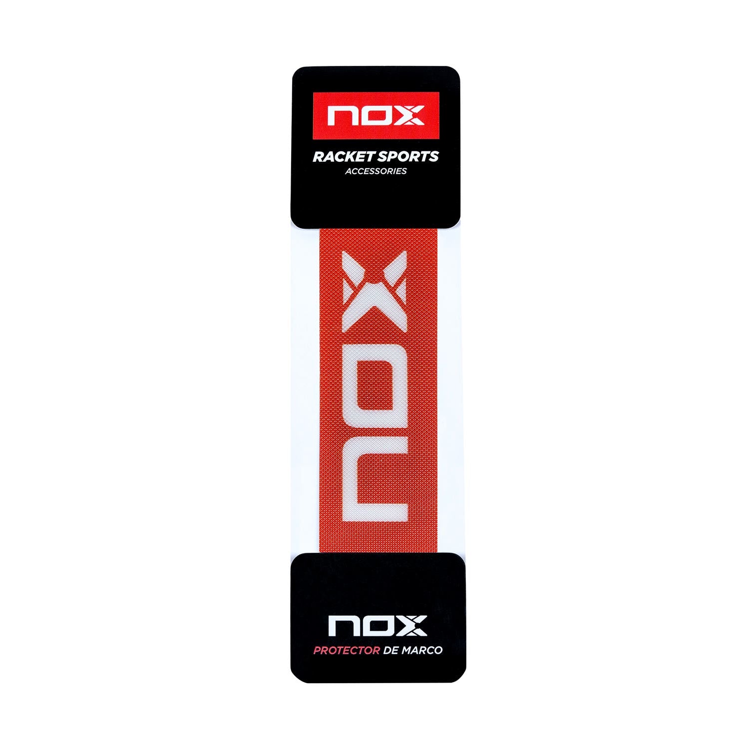 BLISTER (1 UD) PROTECTOR NOX ROJO LOGO BLANCO