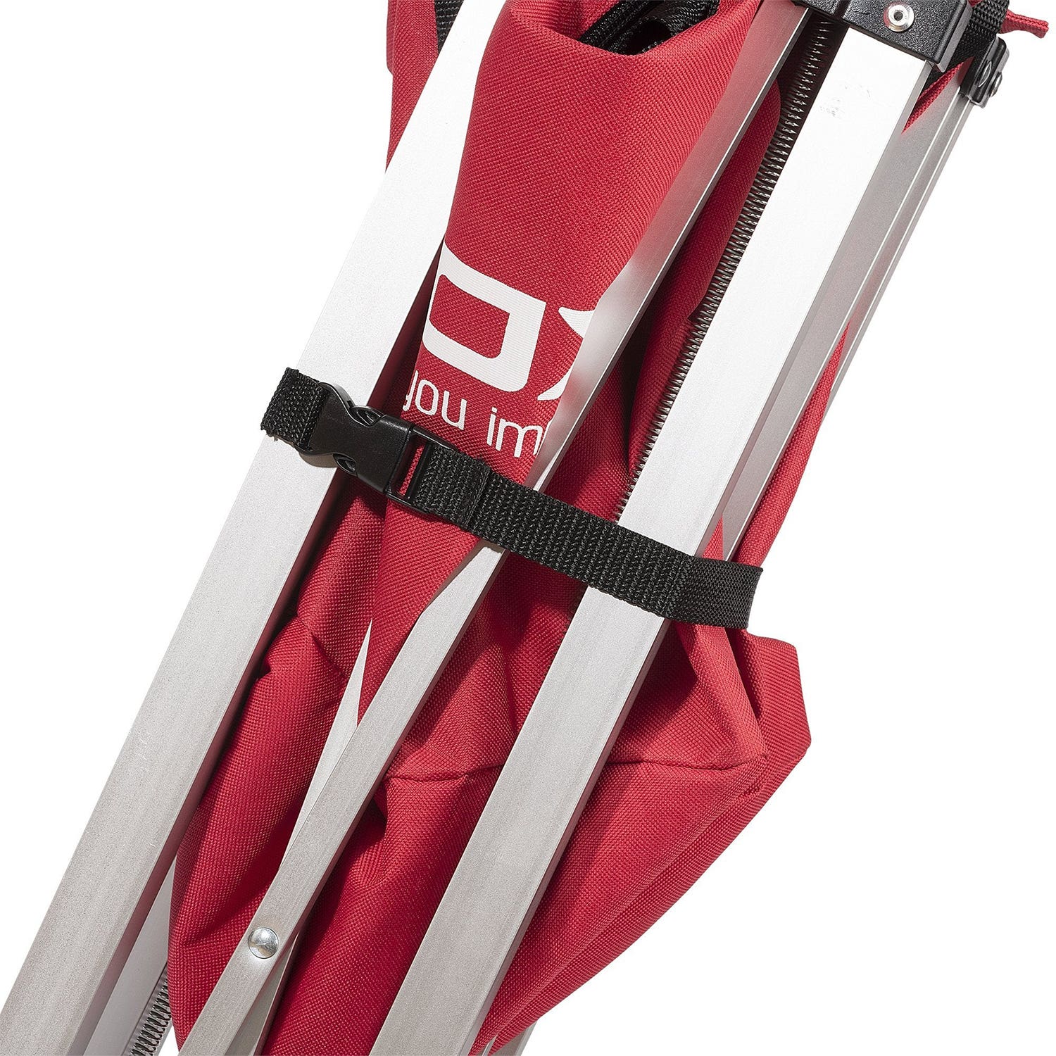 CESTO PLEGABLE CON RUEDAS NOX ROJO