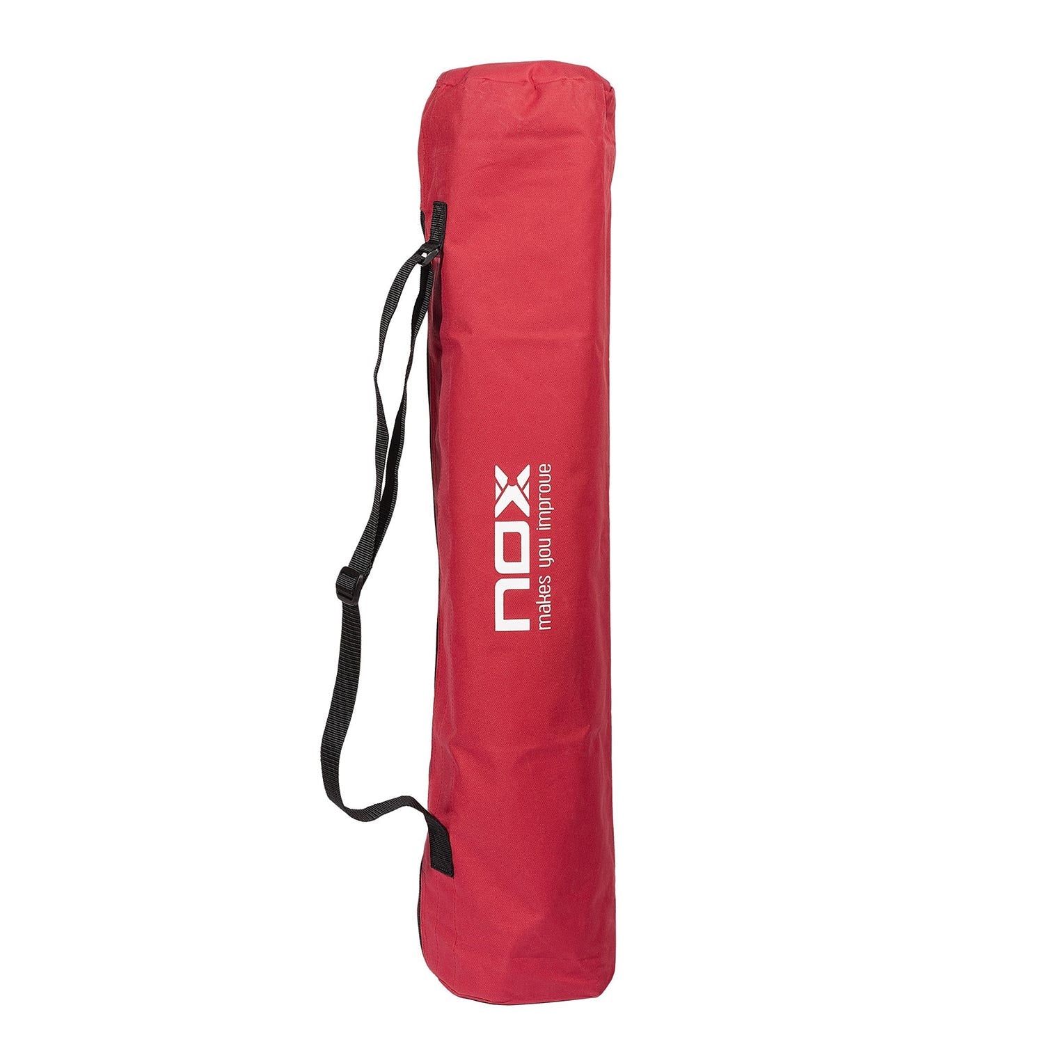 CESTO PLEGABLE CON RUEDAS NOX ROJO