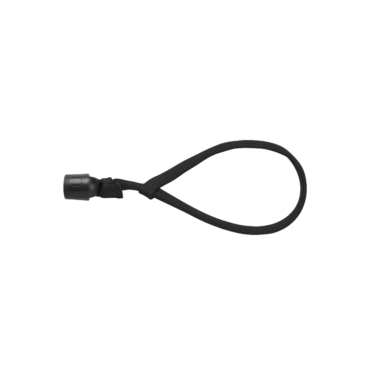 Cordón Wilson con cincha de doble trenzado negra