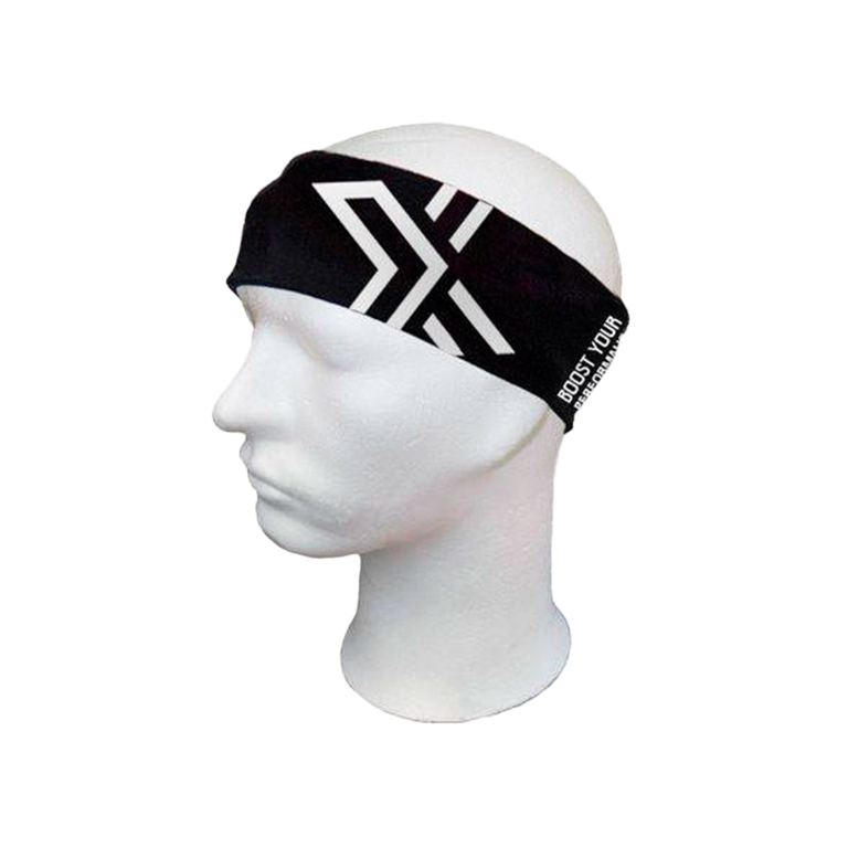 Diadema Oxdog Brillante Negro/Blanco
