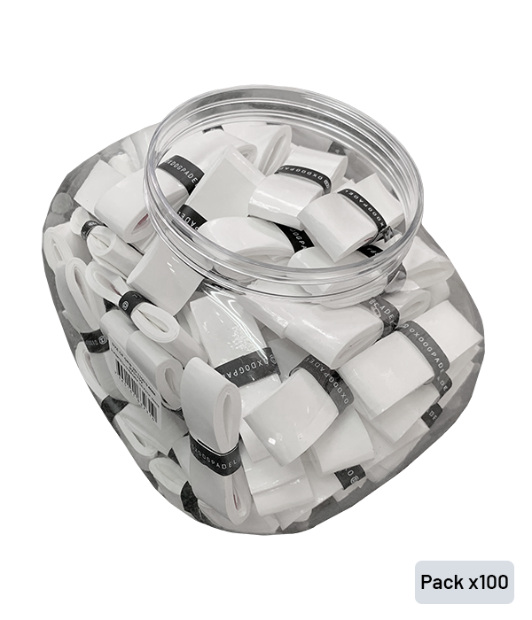 Tambor Overgrips Oxdog Supertech Blanco (x100)