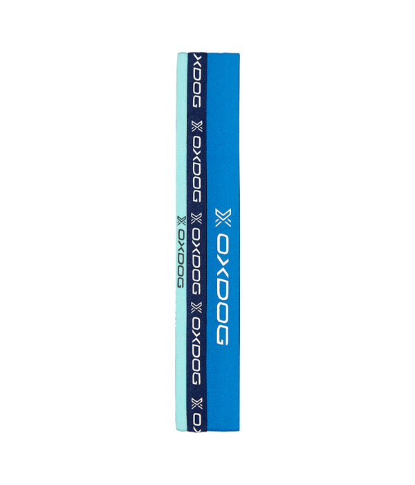 Cintas de Pelo Oxdog Azul (Pack x3)