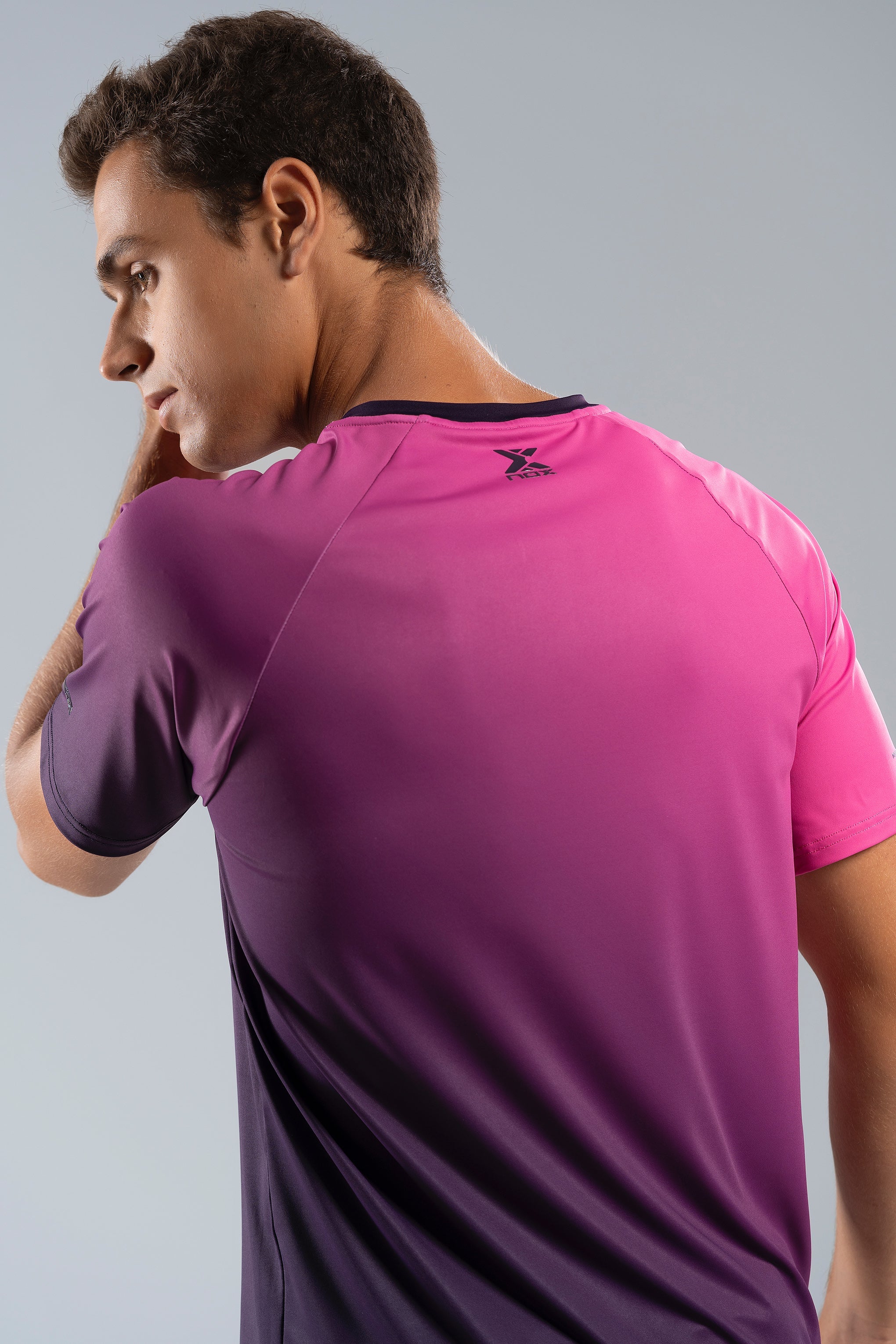 Camiseta Hombre PRO Blackberry Rose Degraded