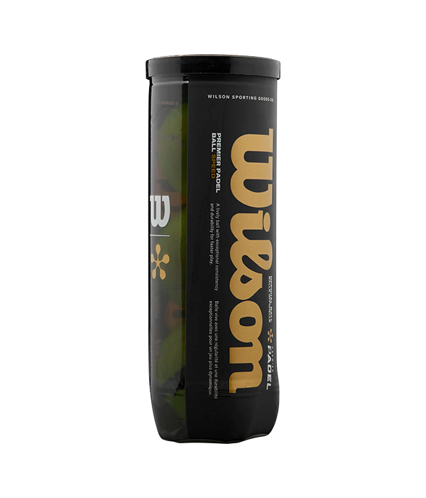 Bote de Pelotas Wilson Padel Premier Speed
