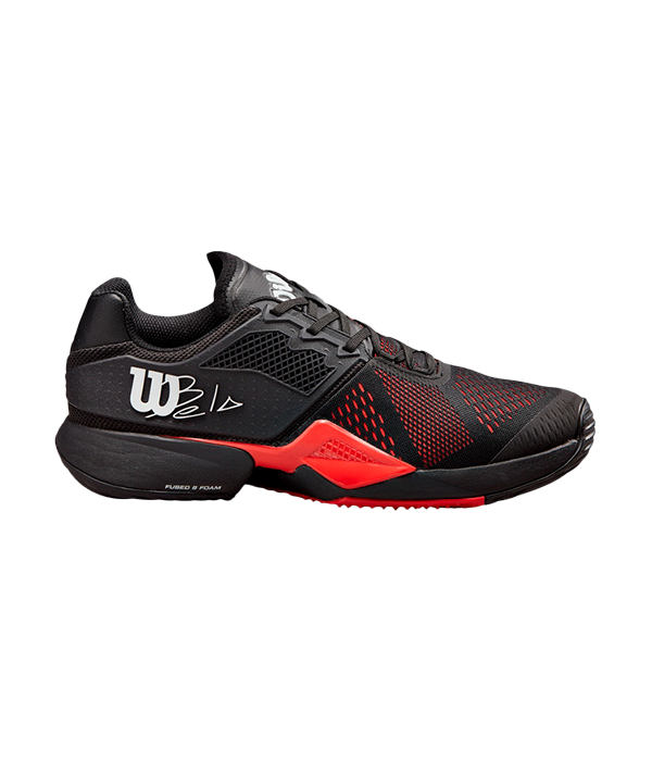 Zapatillas Wilson Bela Tour Black/Infrared/Black