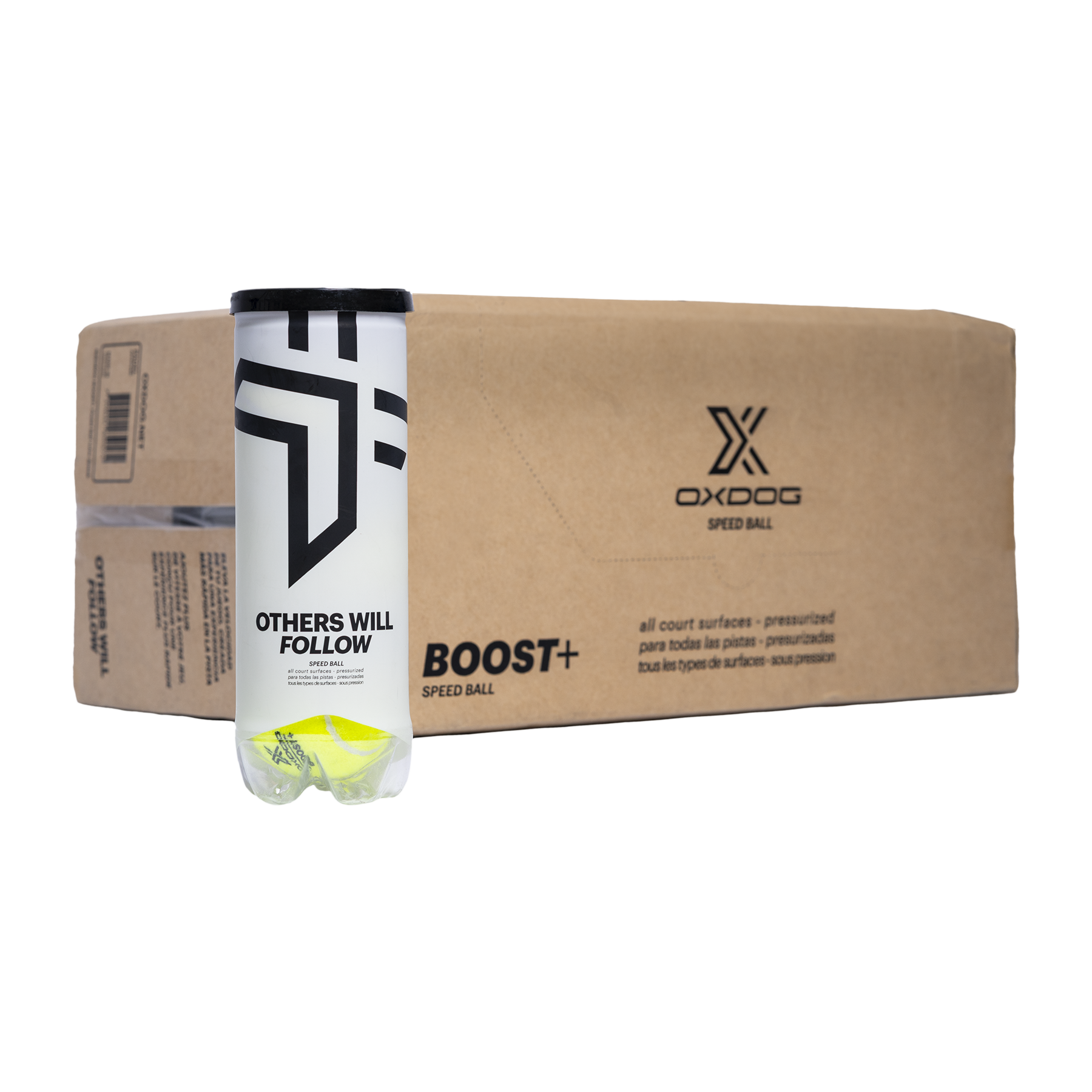 Cajón Pelotas Oxdog BOOST+ (Pack x24)