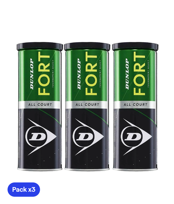 Pelotas Dunlop Fort All Court (Pack x3)
