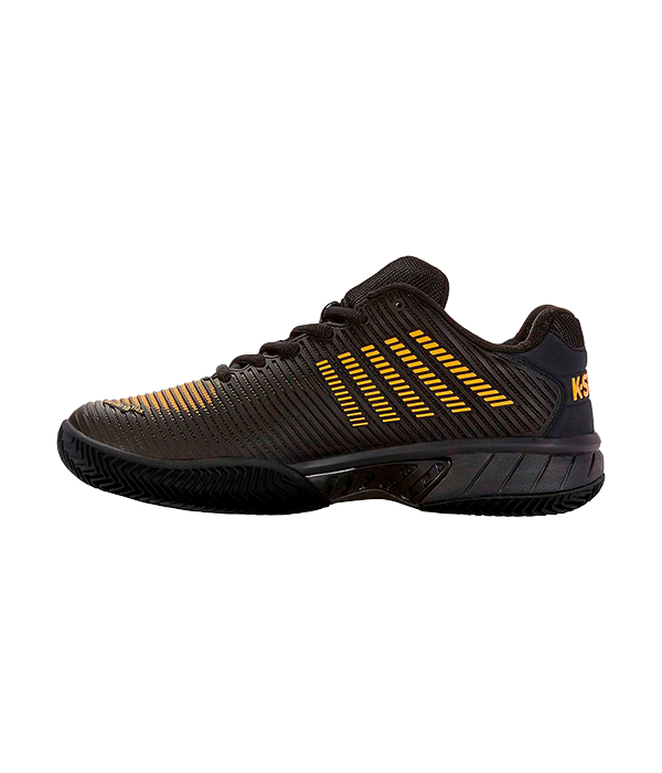Zapatillas K-Swiss Hypercourt Express 2 HB Negro/Dorado Sanyo
