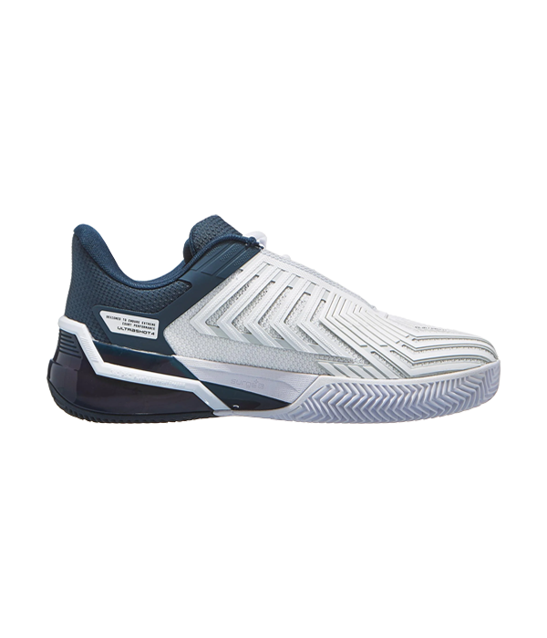 Zapatillas K-Swiss Ultrashot 4 Blanco/Stargazer/Neón Blaze 2025