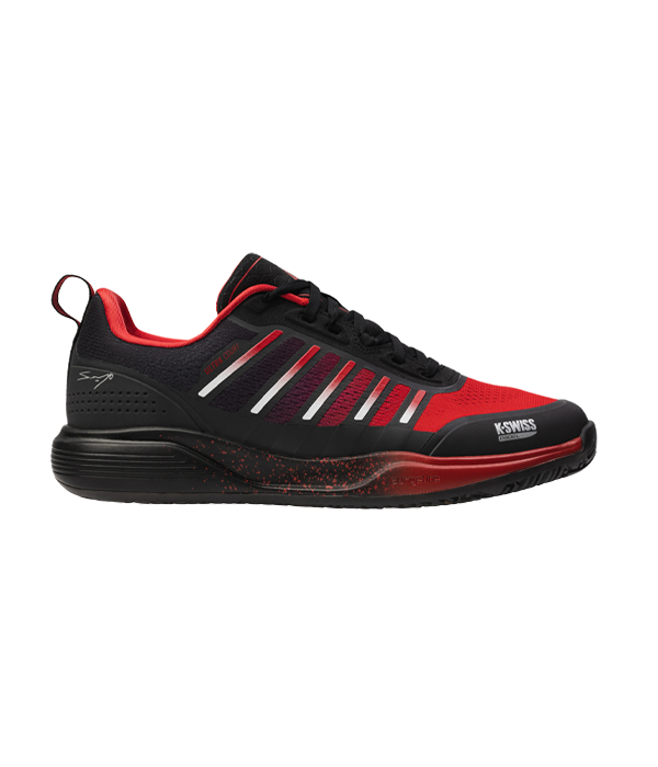Zapatillas K-Swiss Ultra Court Padel Black/Red 2025 Sanyo
