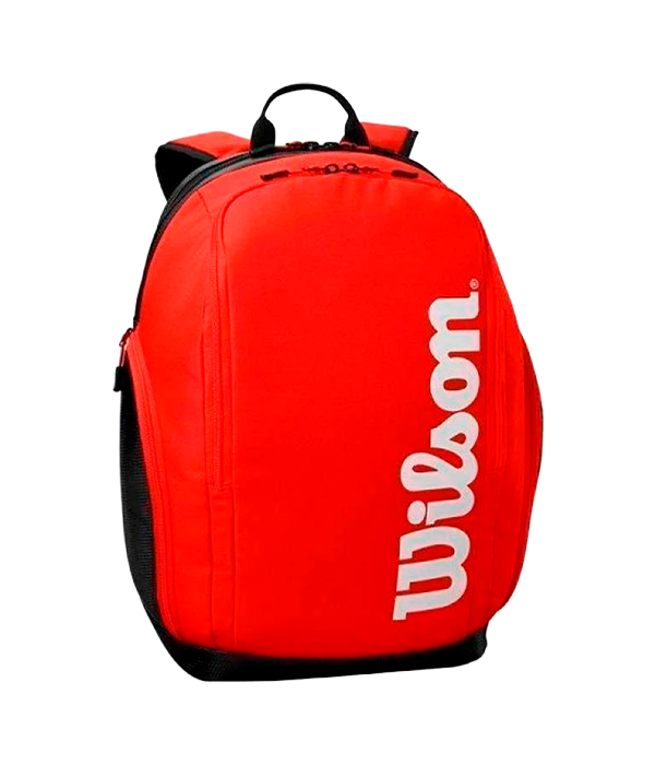 Mochila Wilson Tour Padel Negro/Rojo