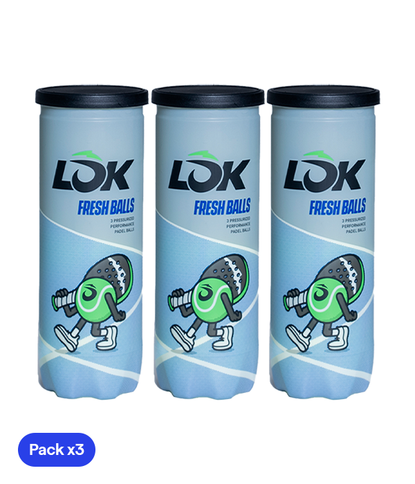 Pelotas Lok Fresh (Pack x3)