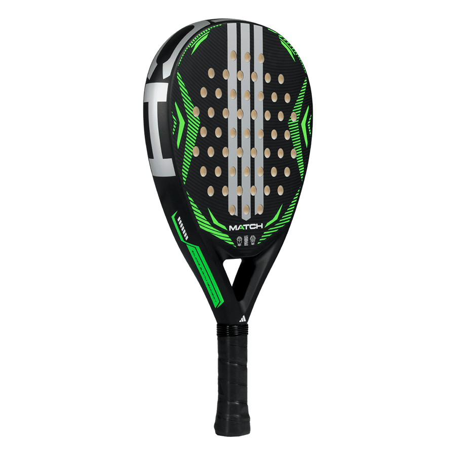 Pala de pádel adidas Match Black Lime 2026