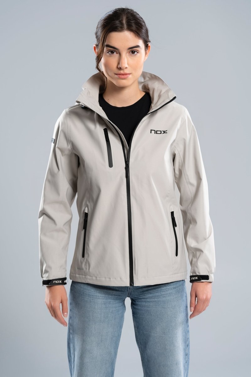 SOFTSHELL MUJER TEAM PALE GREY - NOXSoftshells