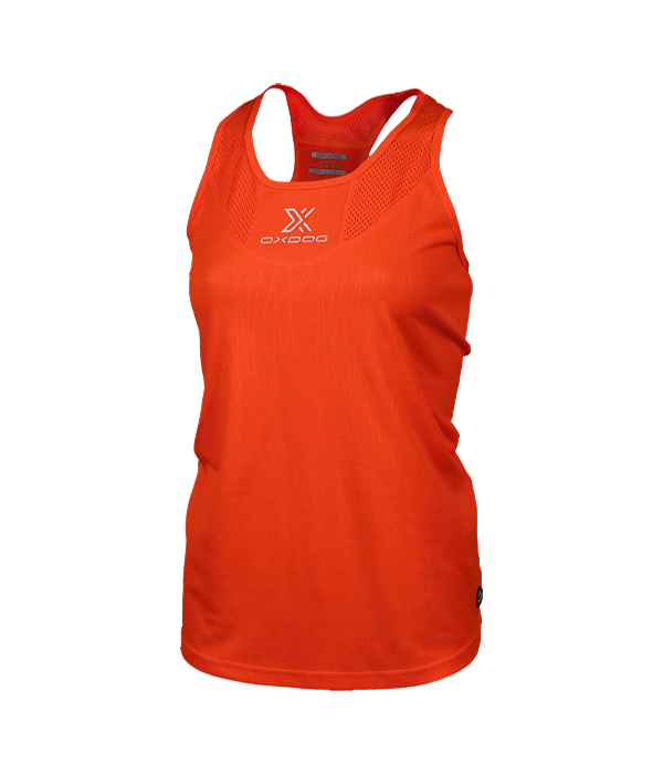 Camiseta Tirantes Oxdog Tiebreak Women Naranja 2025