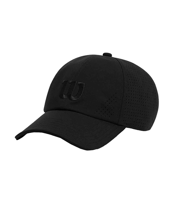 Gorra Wilson Active Perforated Negro 2025